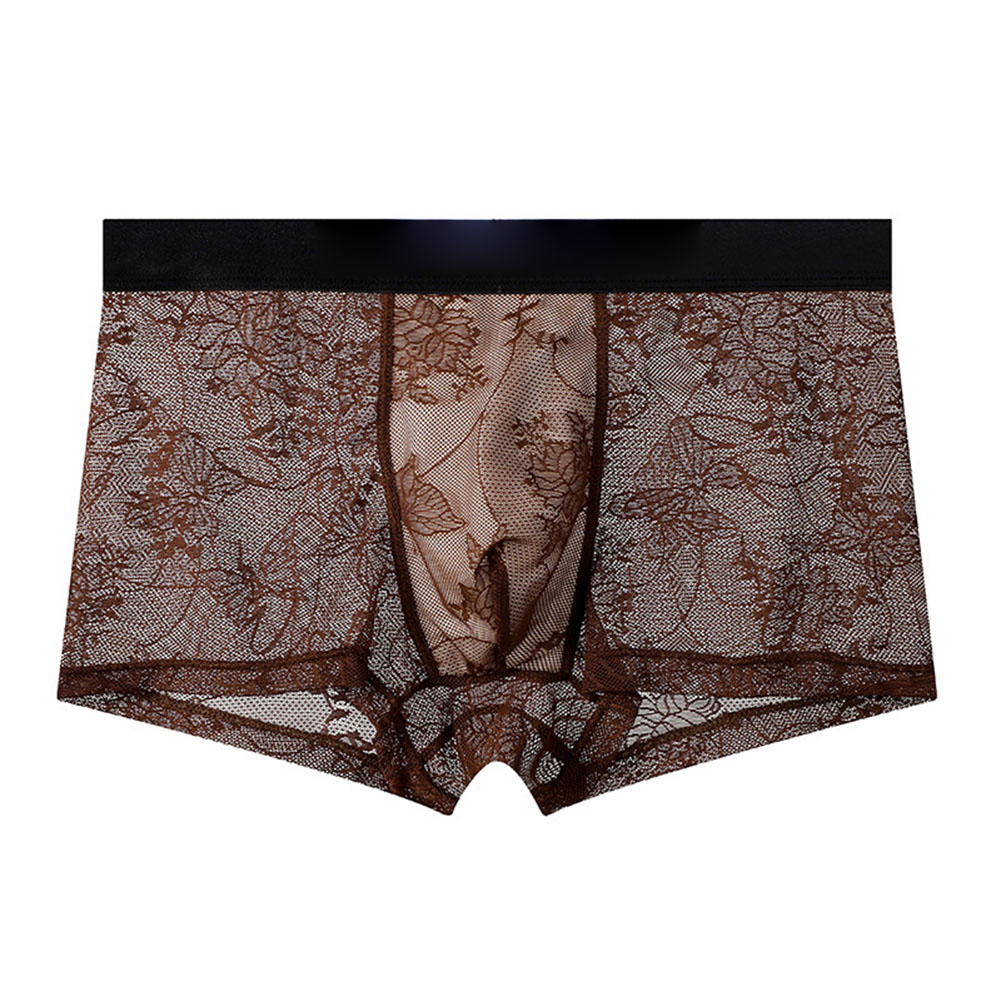 Boxer Shorts Modal - Seksowne męskie bokserki, siateczkowa bielizna męska,