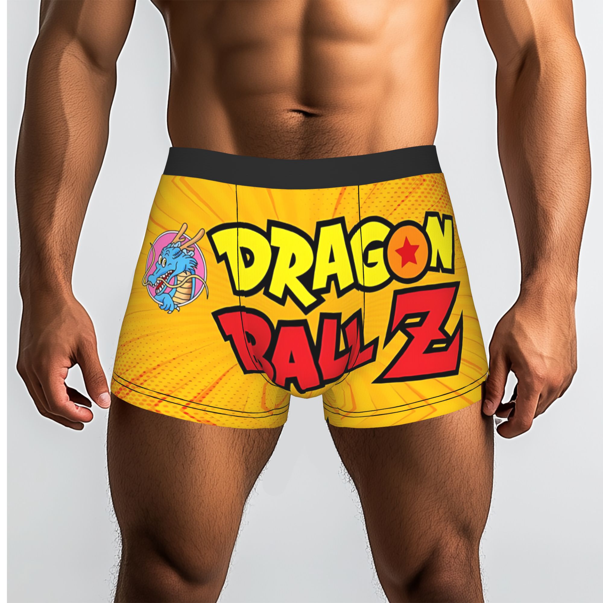 Boxer Shorts Modal - Modne bokserki w stylu mangi Dragon