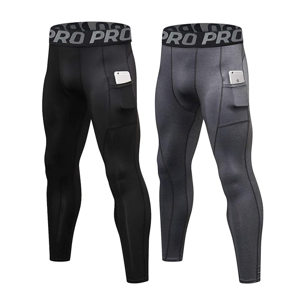 Compression Long Pant - Męskie spodnie kompresyjne Kalesony dla mężczyzn