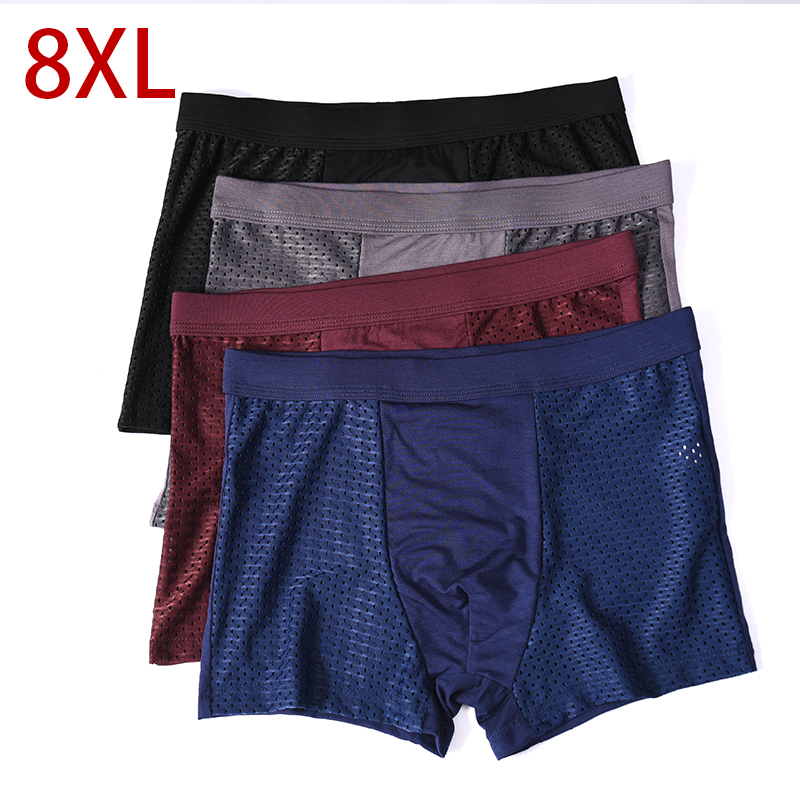 Boxer Shorts Modal - L-8XL Plus Banboo Fiber bielizna męska