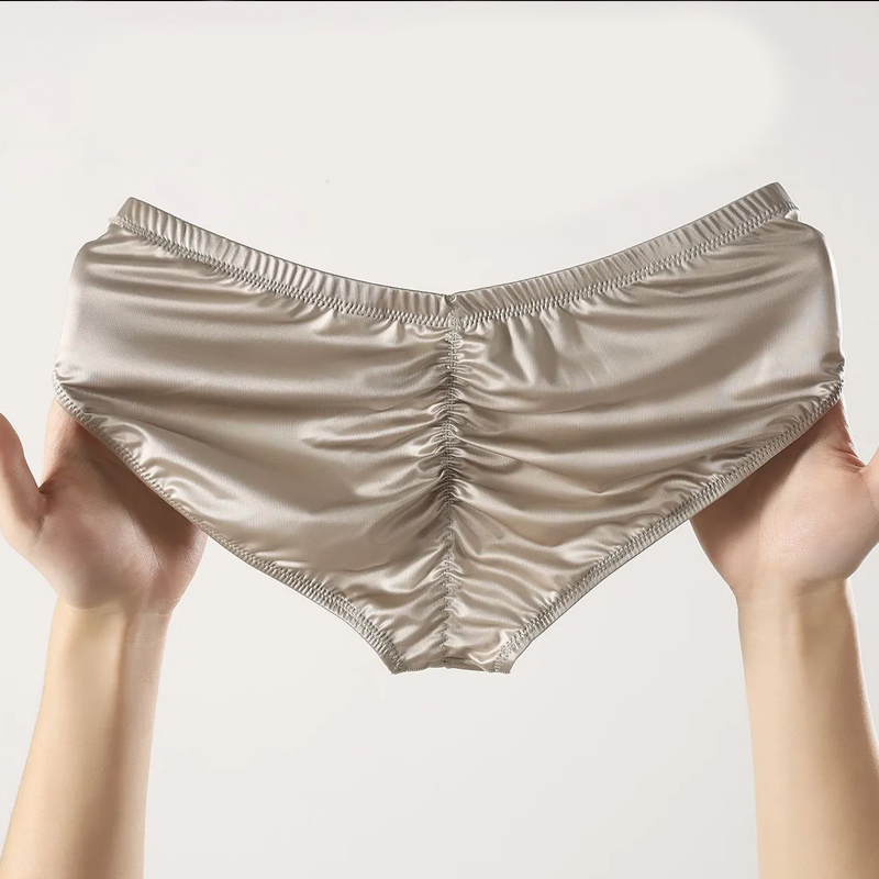 Boxer Shorts Modal - 4 szt. Męskie slipy z błyszczącego