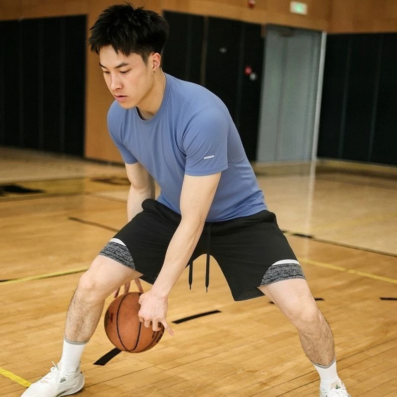 Strój fitnessowy, sportowy T-s – Compression Shorts Athletes recenzja i cena