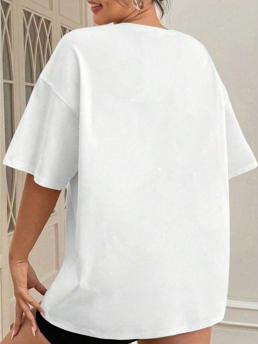 Koszulka graficzna dla nauczyc – Undershirt Crew Neck recenzja i cena