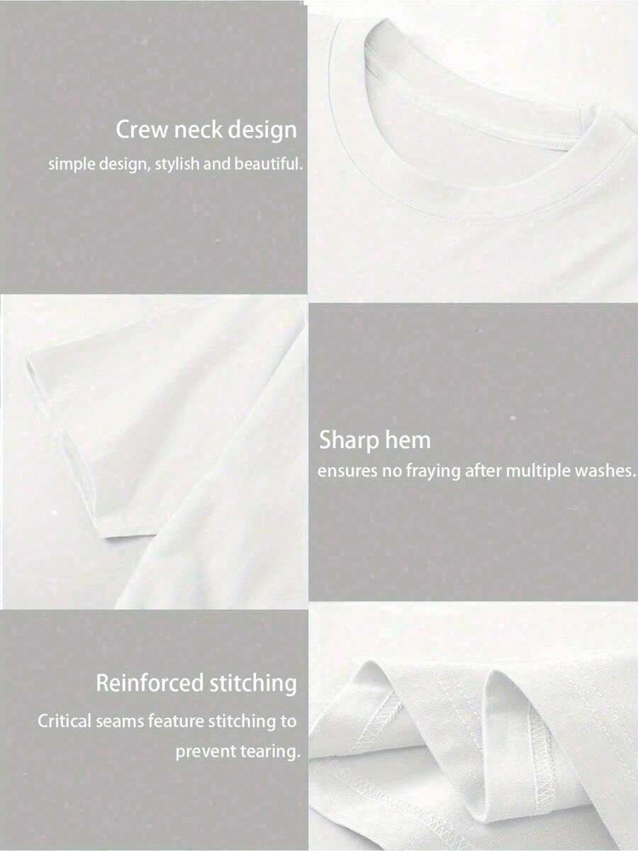 Koszulka graficzna dla nauczyc – Undershirt Crew Neck recenzja i cena