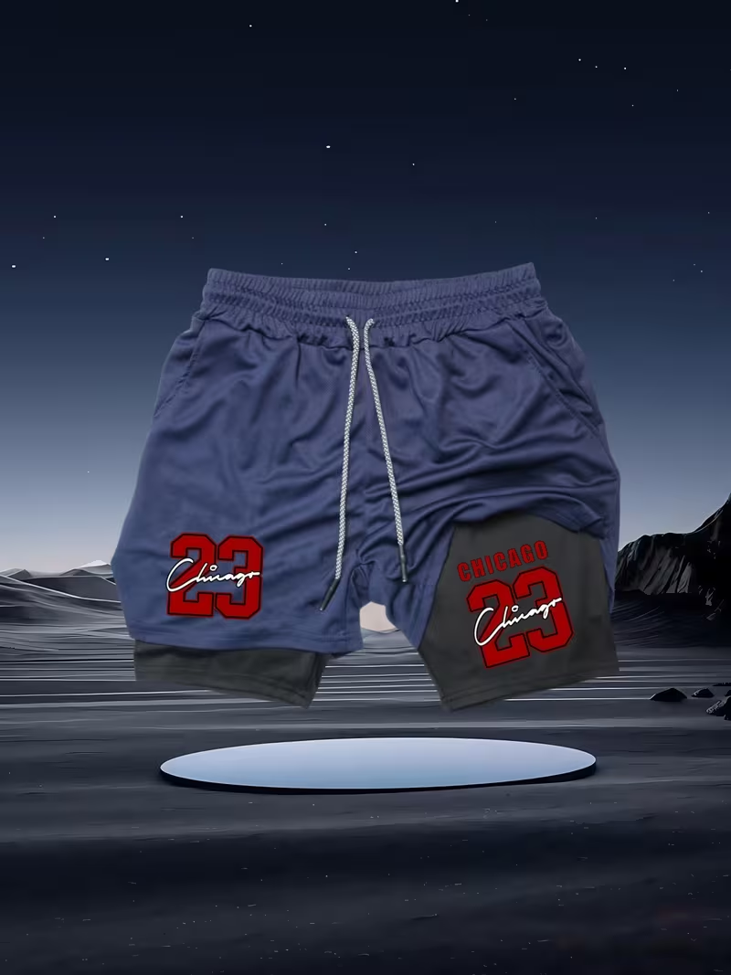 Męskie spodenki sportowe 2w1 s – Compression Shorts Athletes recenzja i cena
