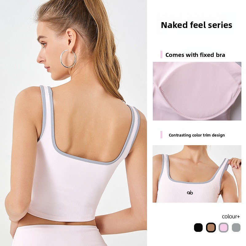 Damski letni prążkowany top do – Tank Top Ribbed recenzja i cena